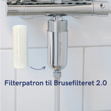 Premium filterpatron til Brusefilteret 2.0 (udskiftningspatron)